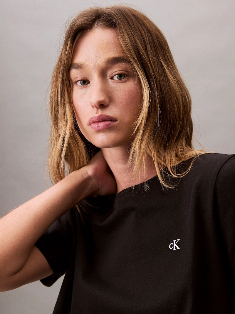POLERA DE ALGODON CON LOGO DE ARCHIVE - 6