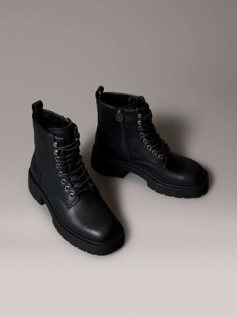 BOTAS CHUNKY DE CUERO - 1