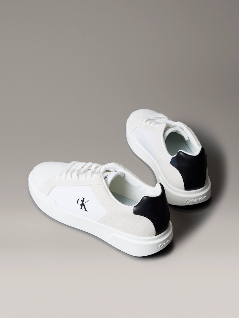 ZAPATILLAS DE CUERO CON SUELA GRUESA - 2