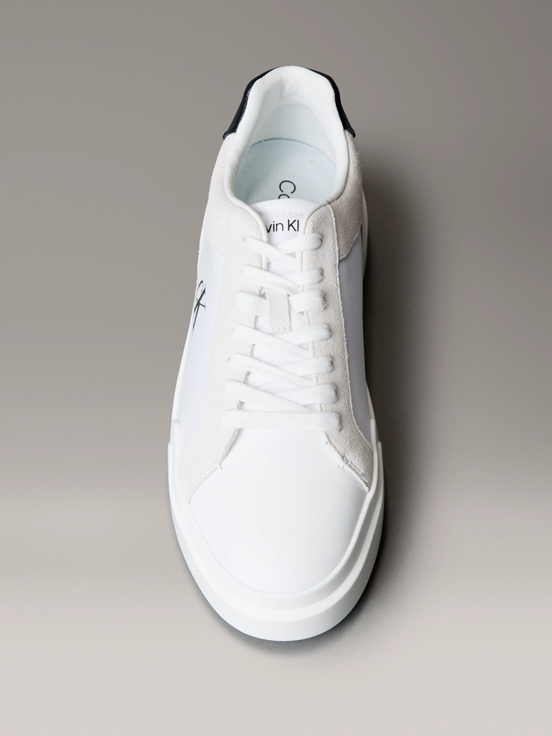 ZAPATILLAS DE CUERO CON SUELA GRUESA - 3