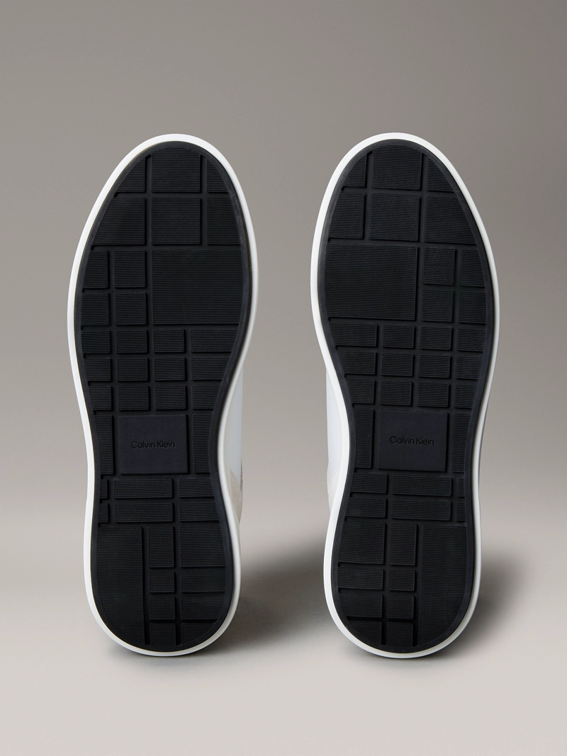 ZAPATILLAS DE CUERO CON SUELA GRUESA - 4