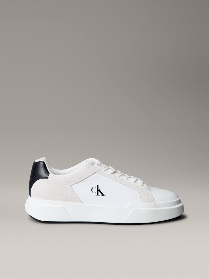ZAPATILLAS DE CUERO CON SUELA GRUESA - 5