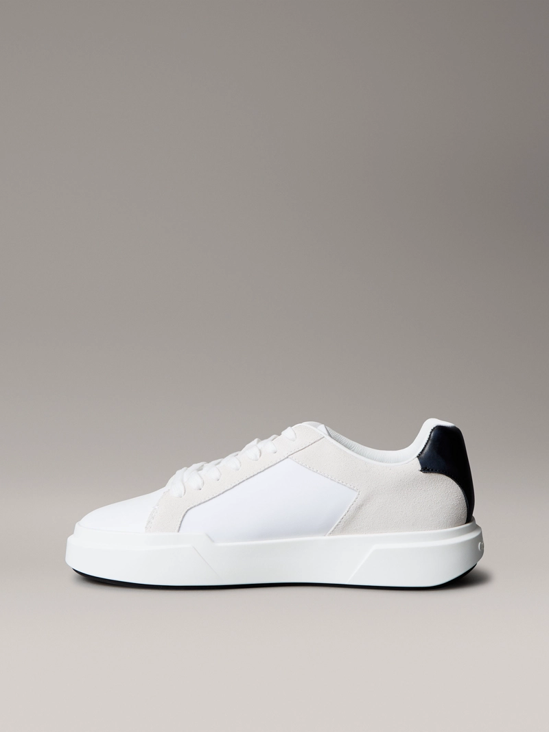ZAPATILLAS DE CUERO CON SUELA GRUESA - 6