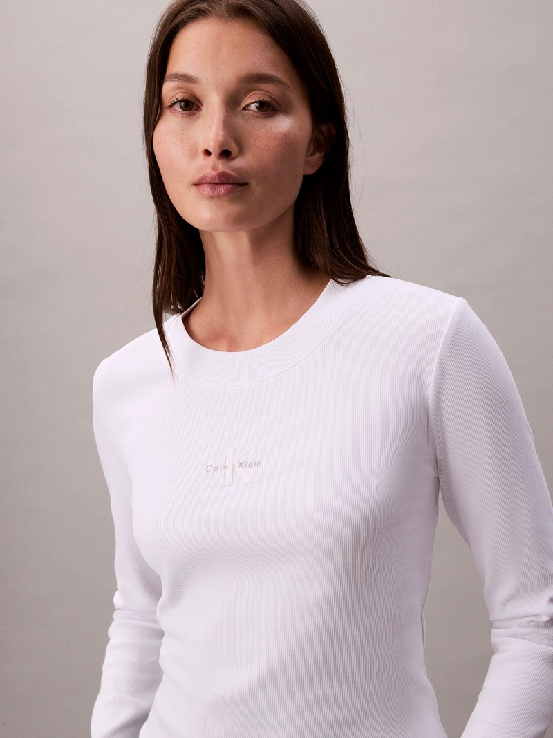 POLERA MANGA LARGA BABY TEE - 5