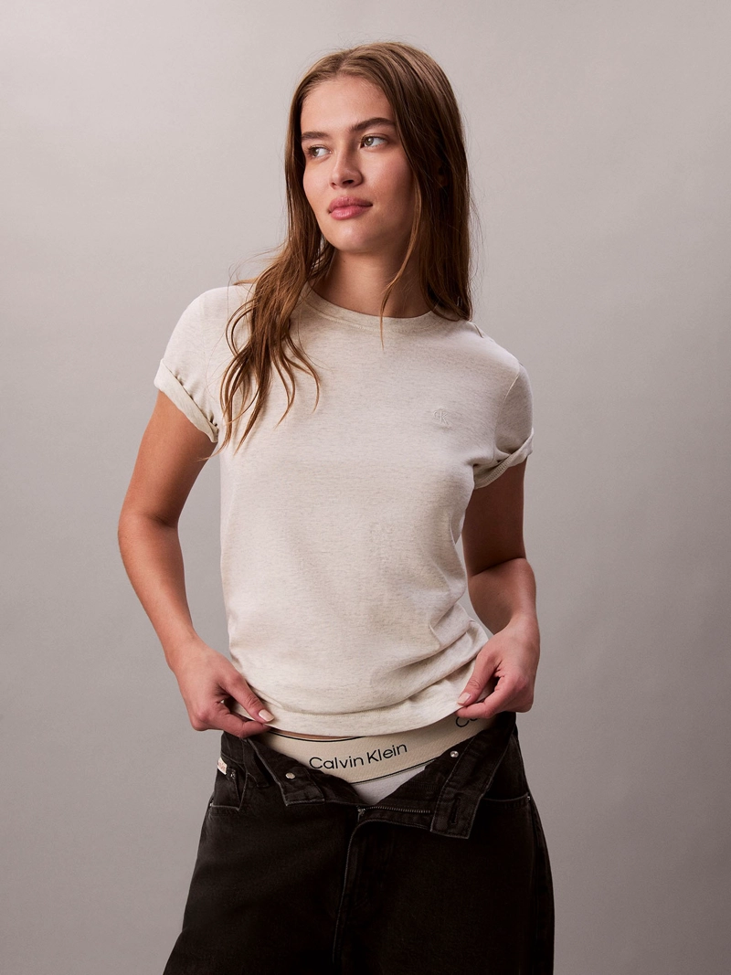 POLERA DE ALGODON CON LOGO DE ARCHIVO - 1
