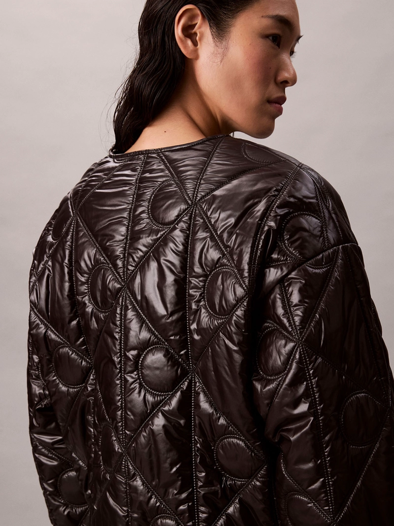 CHAQUETA REVERSIBLE CON PATRON DE LOGO - 6