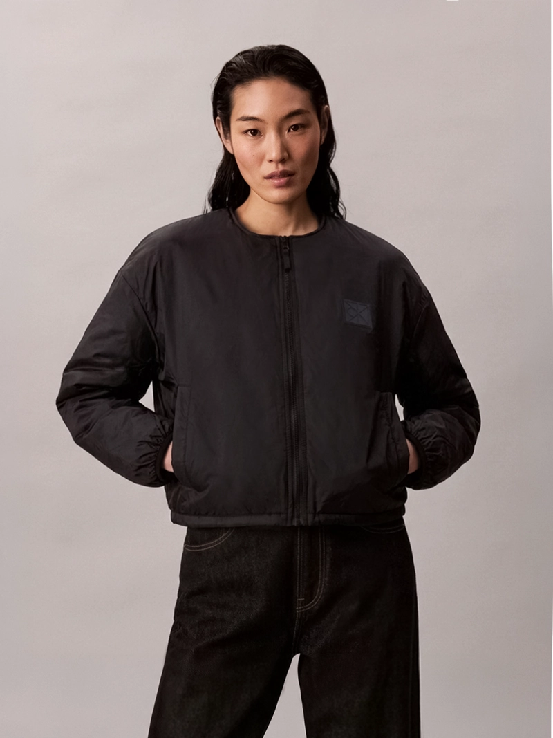 CHAQUETA REVERSIBLE CON PATRON DE LOGO - 7