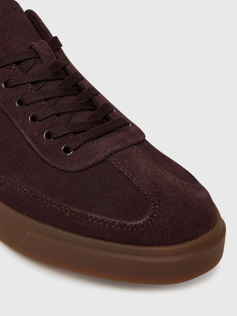 ZAPATILLAS DE ANTE DE CAÑA BAJA - 6
