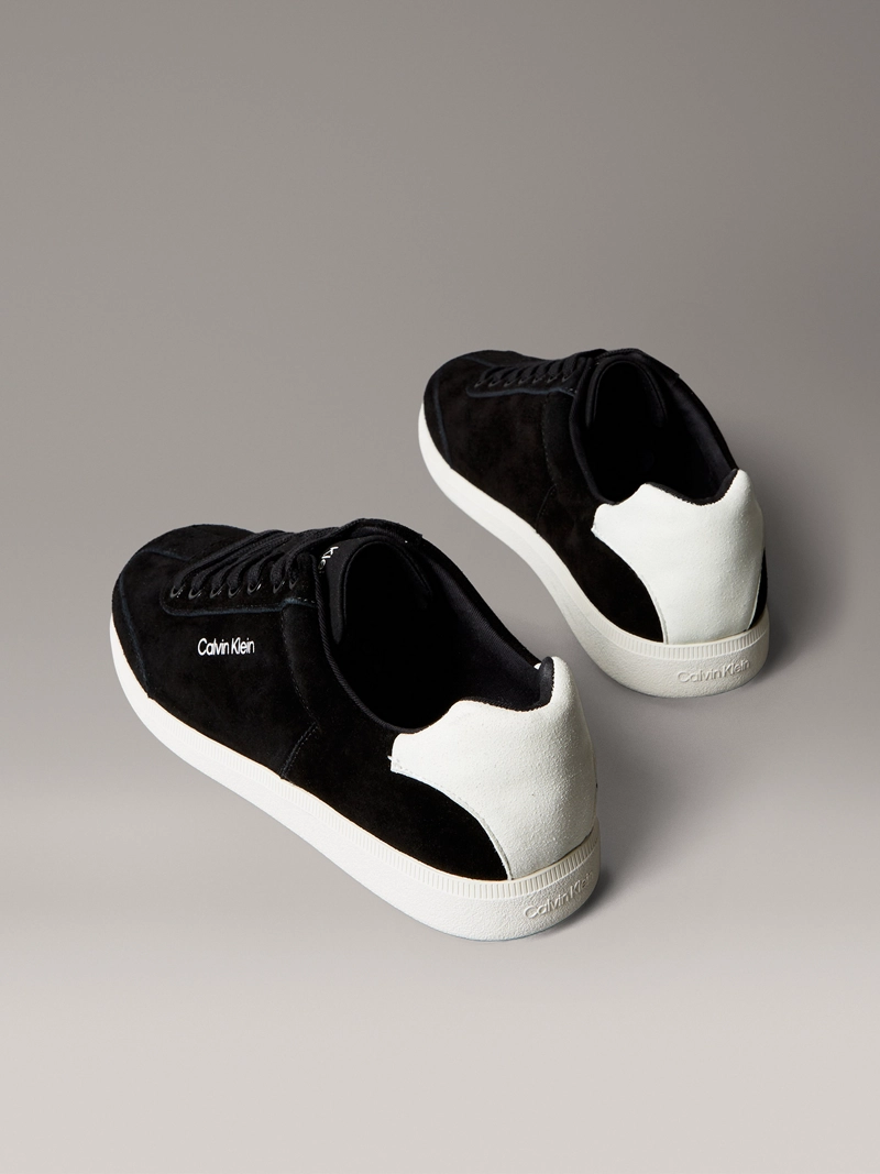 ZAPATILLAS DE CORTE BAJO CON TEXTURA DE GAMUZA - 2