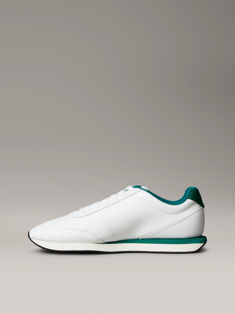 ZAPATILLAS RETRO RUNNER EN CUERO - 6