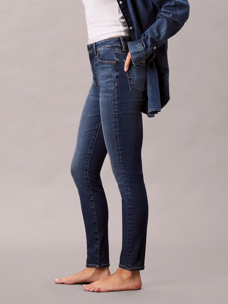 JEANS SKINNY DE TALLE ALTO - 5
