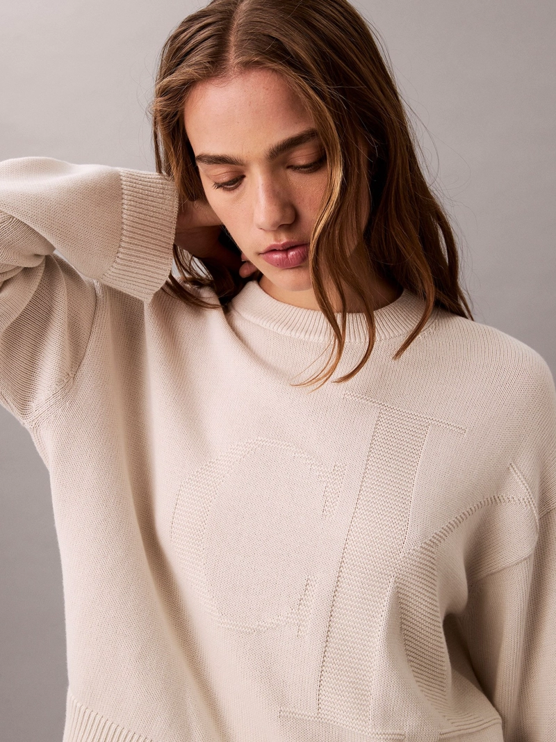 SWEATER DE ALGODON SUAVE CON LOGO - 6