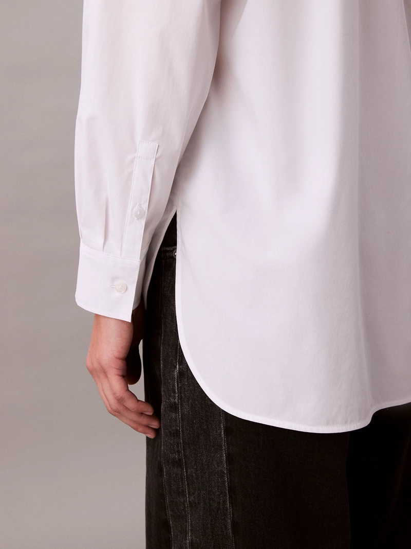 CAMISA RELAXED DE POPELINA - 5