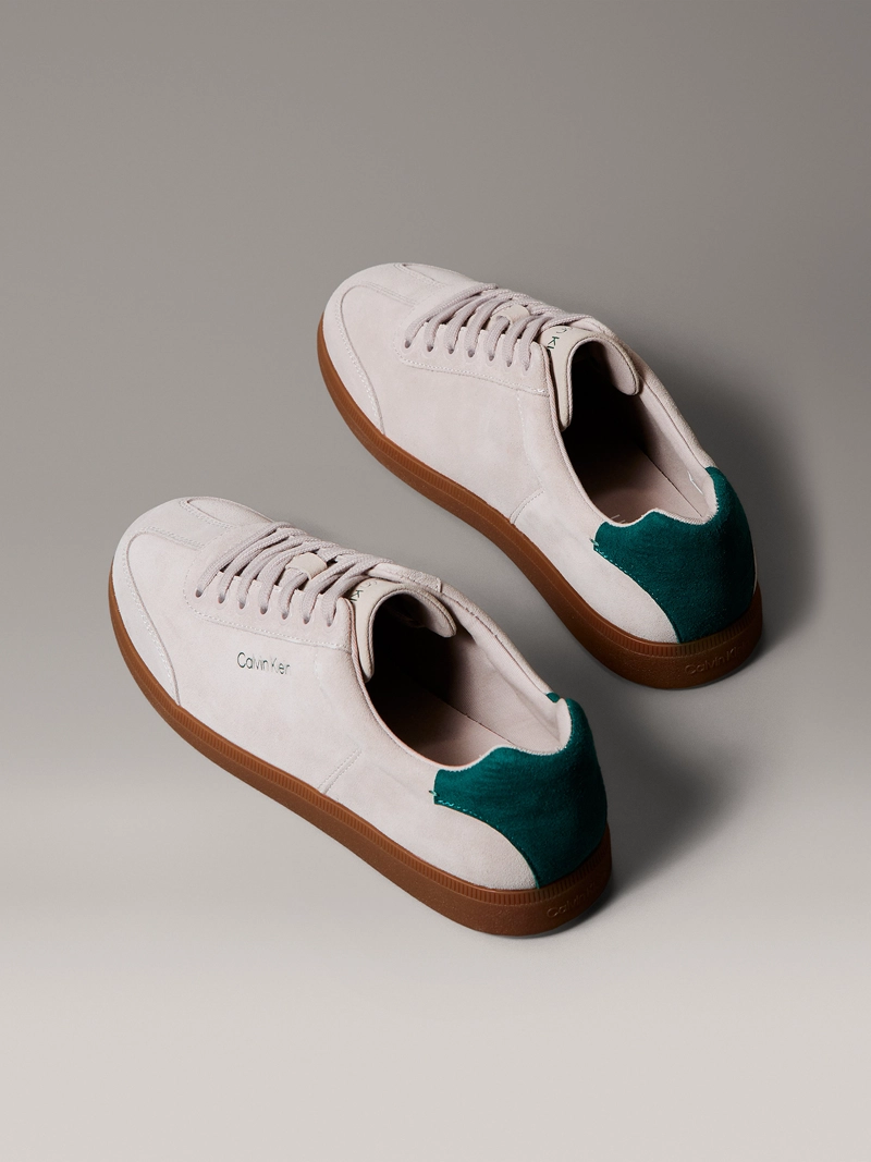 ZAPATILLAS DE CORTE BAJO CON TEXTURA DE GAMUZA - 2