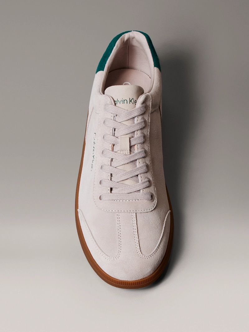 ZAPATILLAS DE CORTE BAJO CON TEXTURA DE GAMUZA - 3