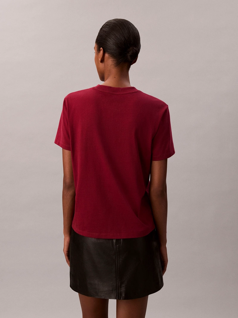 POLERA CLASICA CON LOGO ESTAMPADO - 3