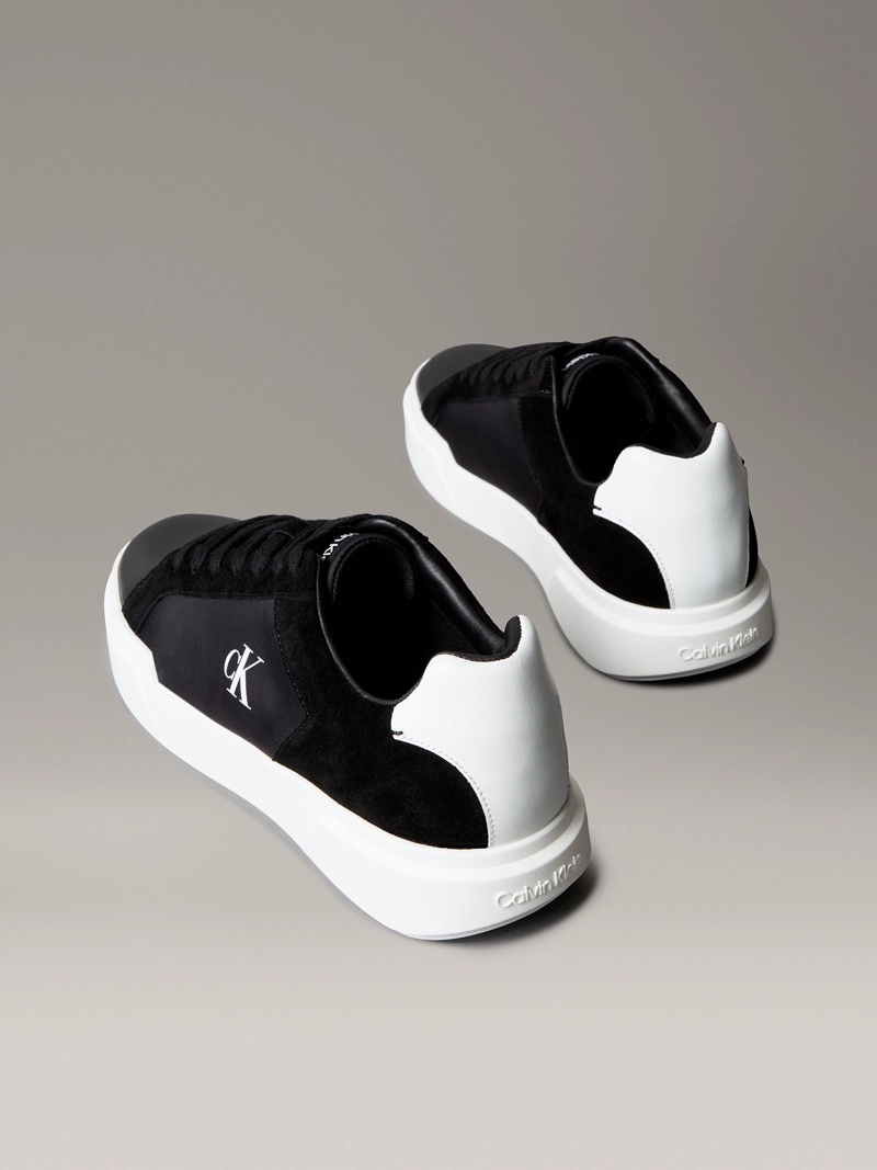 ZAPATILLAS DE CUERO CON SUELA GRUESA - 2