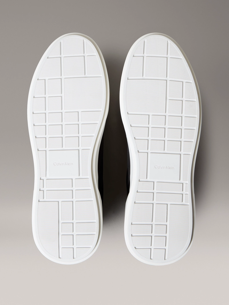 ZAPATILLAS DE CUERO CON SUELA GRUESA - 4