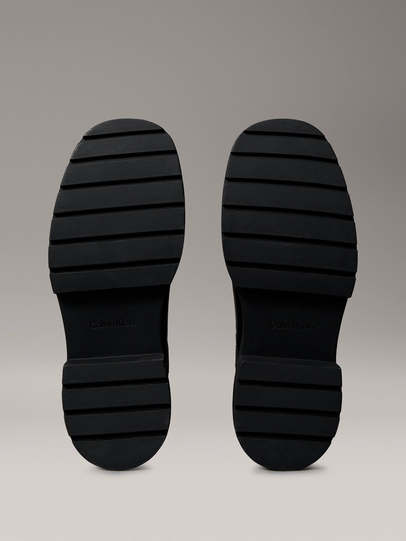 BOTAS CHELSEA CHUNKY DE CUERO - 4