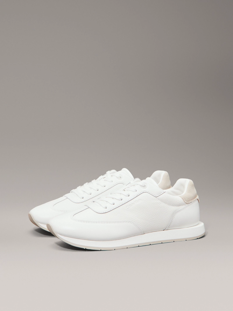ZAPATILLAS DE CUERO TEXTURED LACE UP - 1