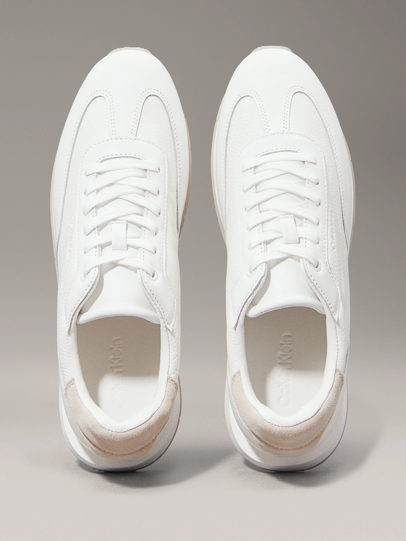ZAPATILLAS DE CUERO TEXTURED LACE UP - 3