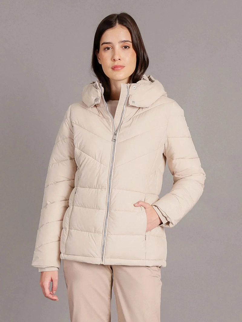PARKA PUFFER CON GORRO - 1