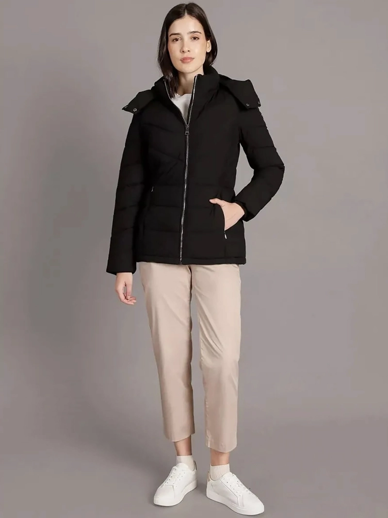PARKA PUFFER CON GORRO - 2