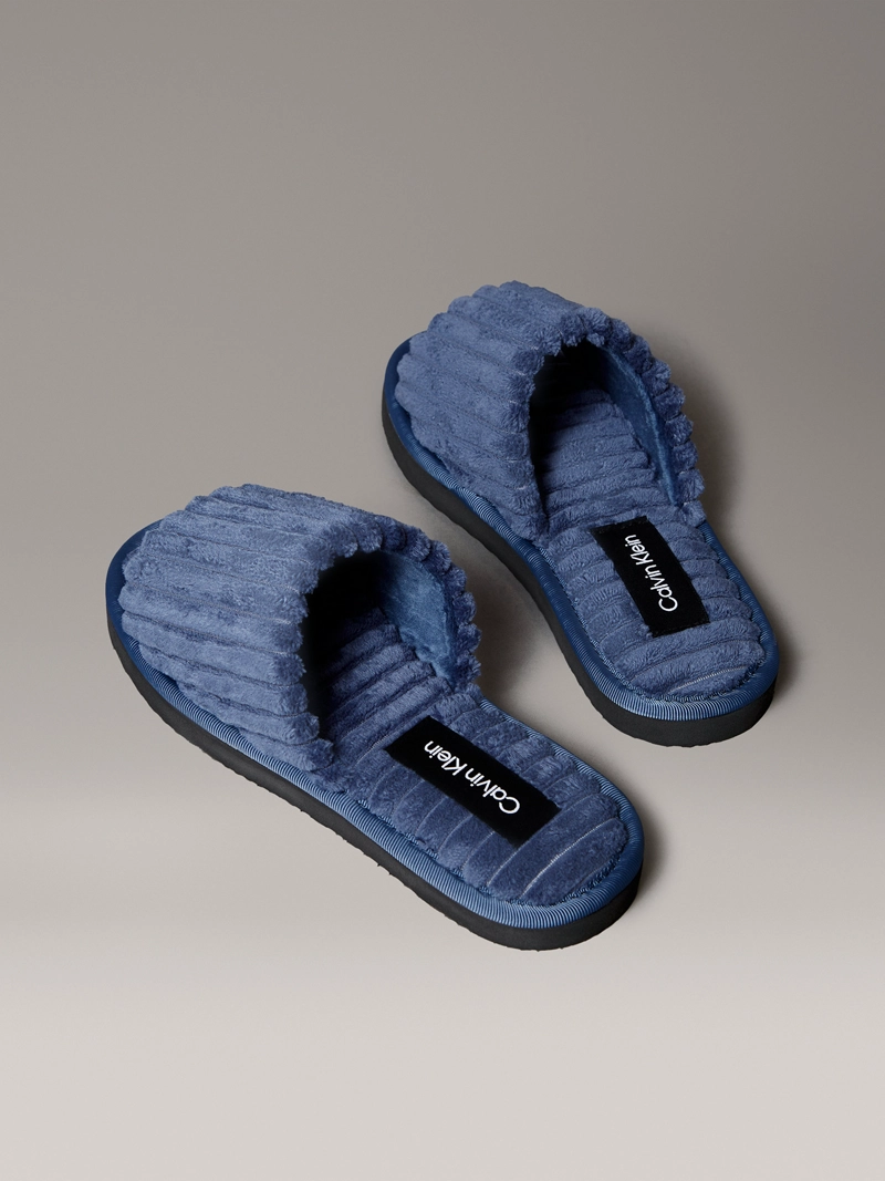 PANTUFLAS ESTILO CORDUROY - 2