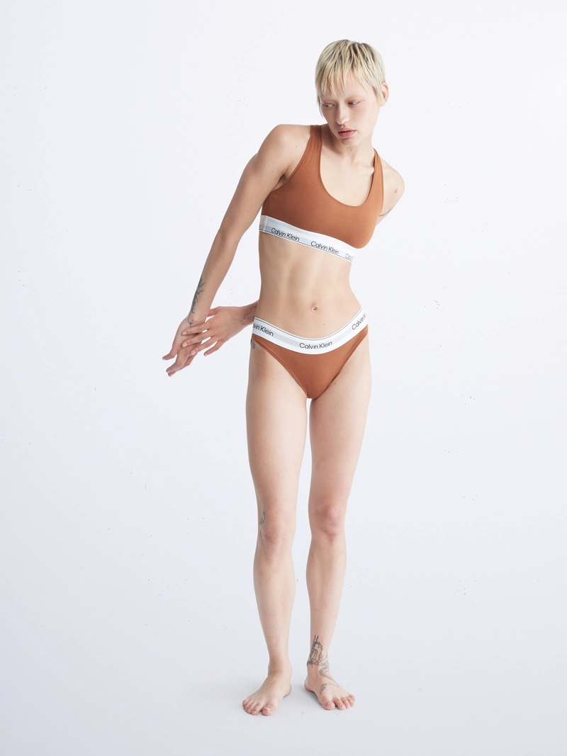 BRALETTE CON ESPALDA CRUZADA MODERN COTTON - 2