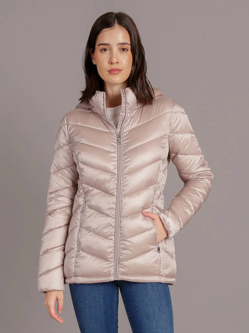 PARKA PUFFER CON GORRO - 1