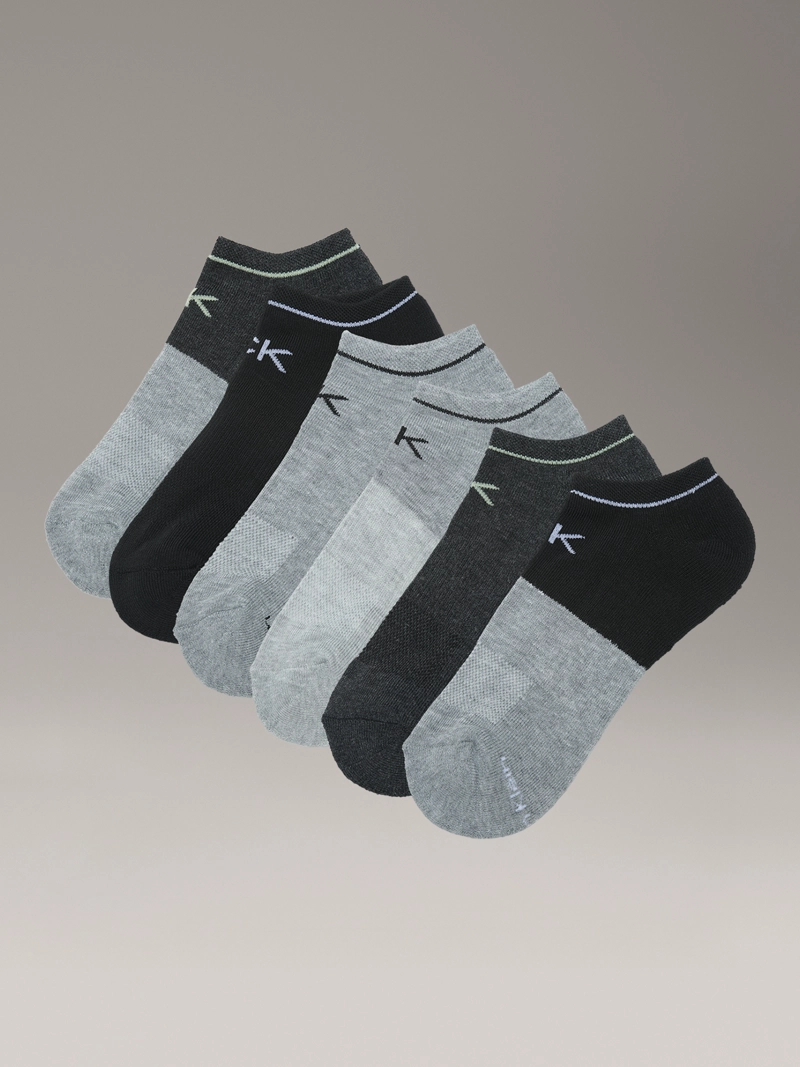 PACK DE 6 CALCETINES ACOLCHADOS DE CORTE BAJO - 1
