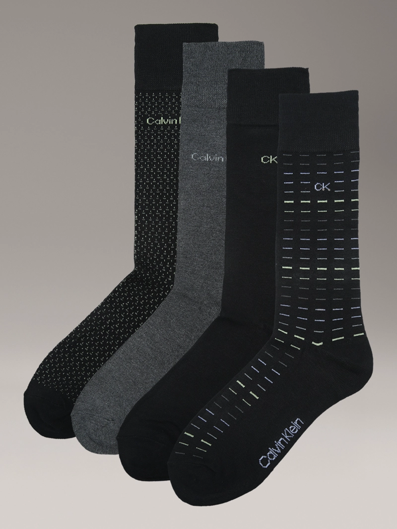 PACK DE 4 CALCETINES DE VESTIR EN RAYON - 1