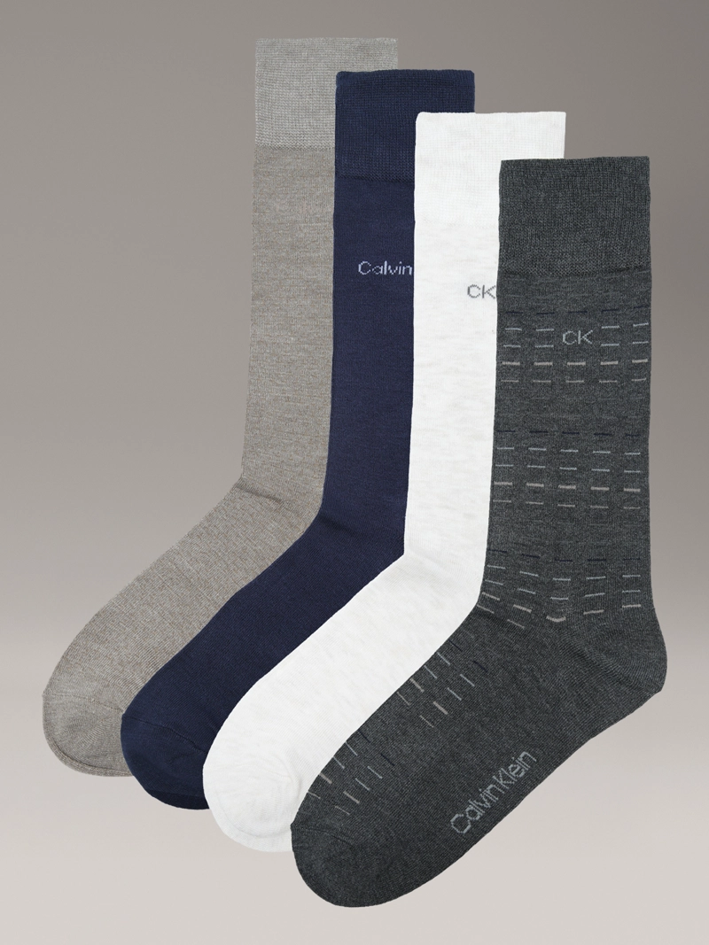 PACK DE 4 CALCETINES DE VESTIR EN RAYON - 1