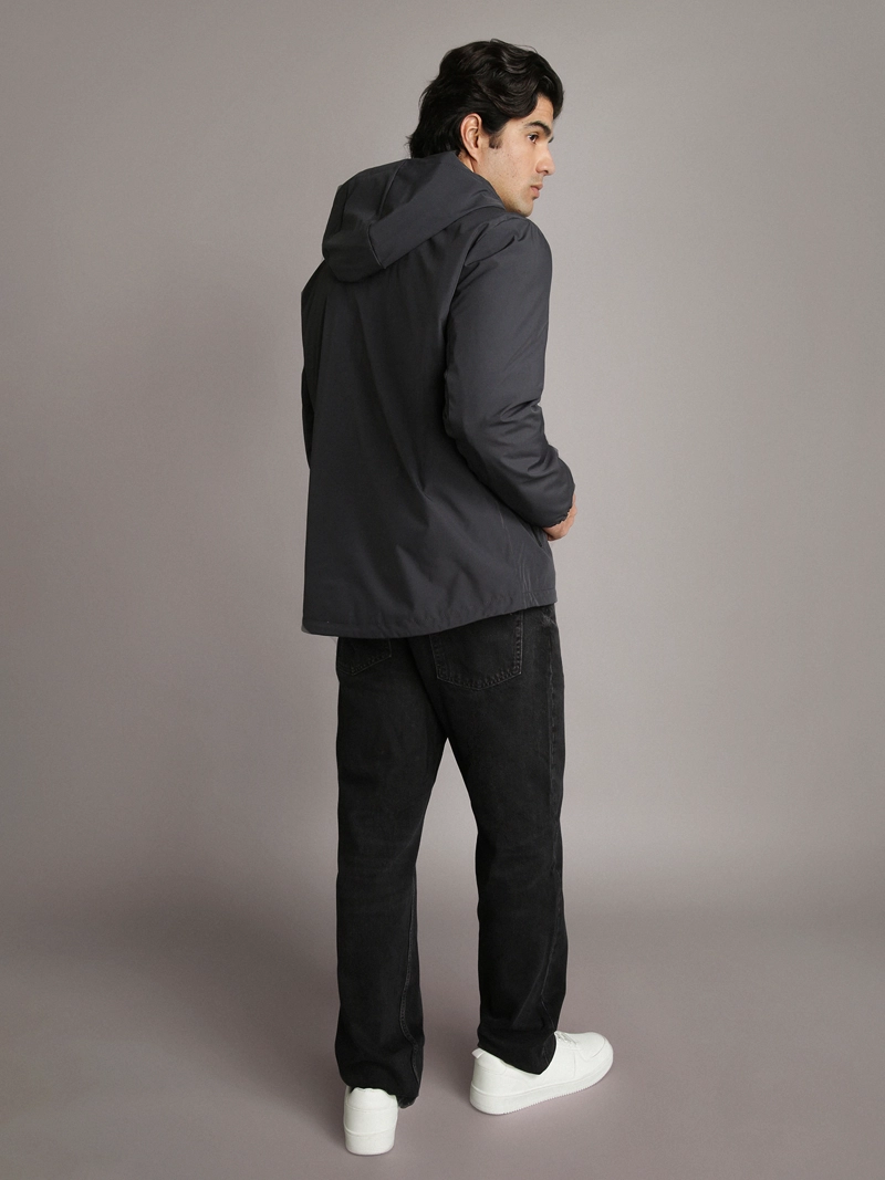 PARKA STRETCH CON BOLSILLO FRONTAL - 3