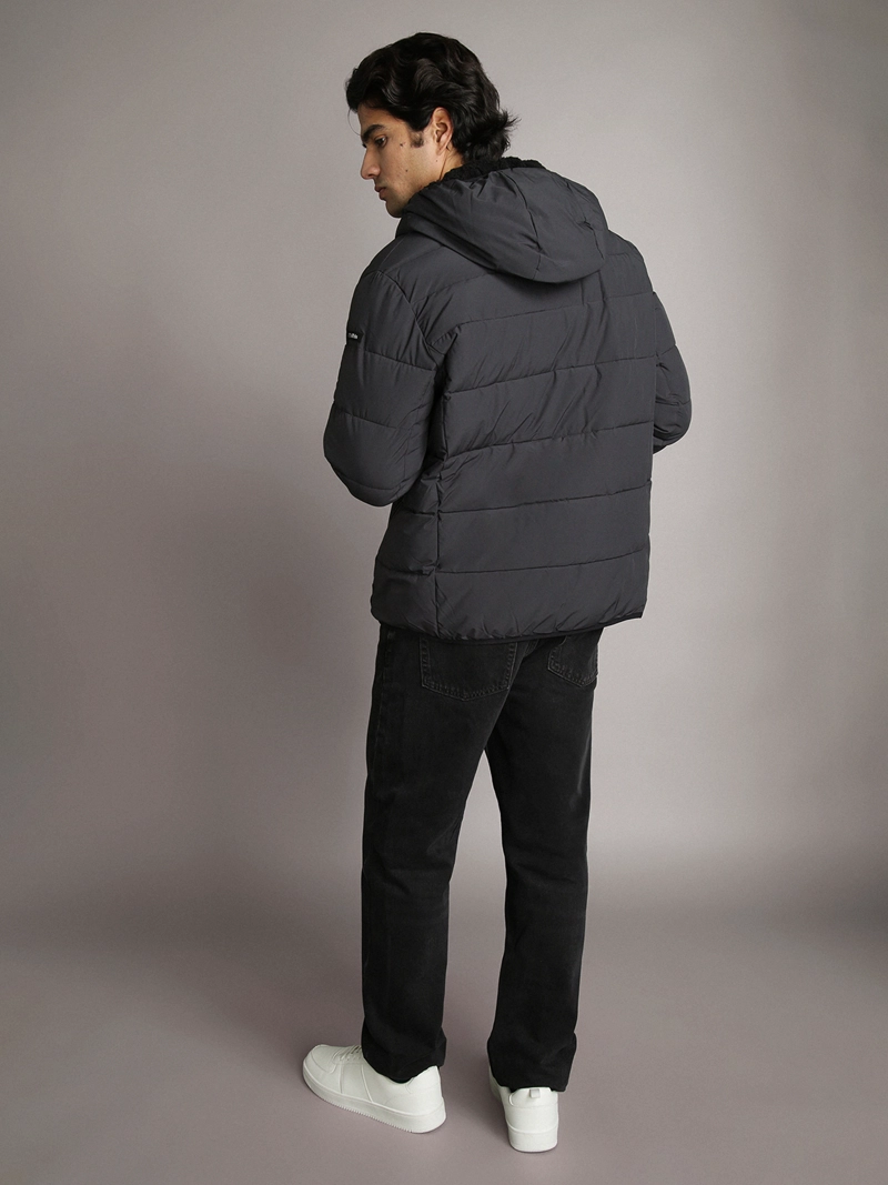 PARKA STRETCH CON GORRO - 3