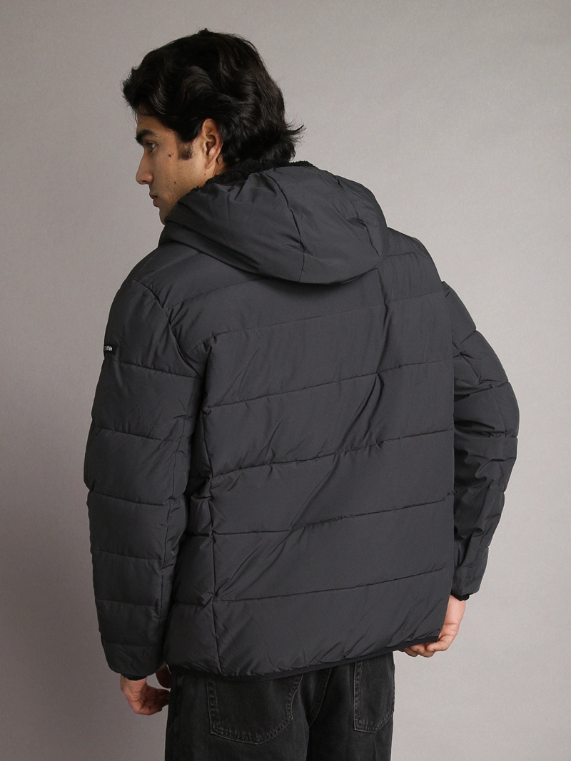 PARKA STRETCH CON GORRO - 4