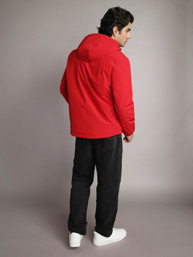 PARKA STRETCH CON BOLSILLO FRONTAL - 3