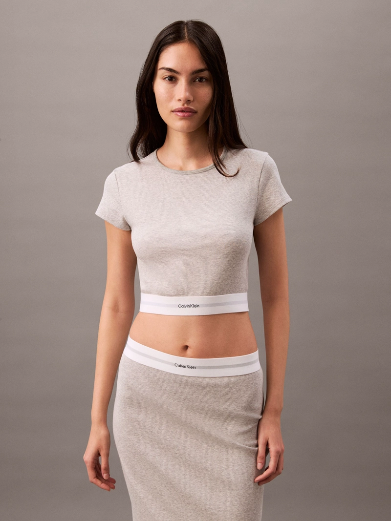 POLERA COTTON STRETCH RIB - 1