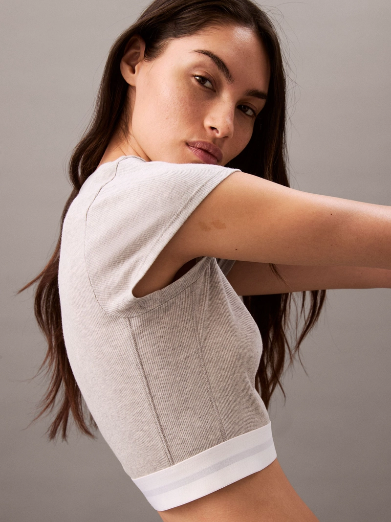 POLERA COTTON STRETCH RIB - 5