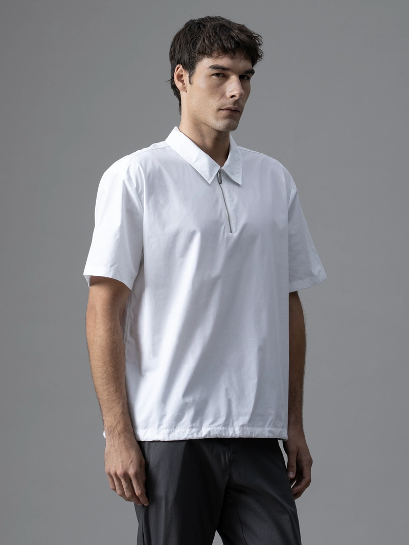 CAMISA CON CIERRE DE MEDIA CREMALLERA. - 5