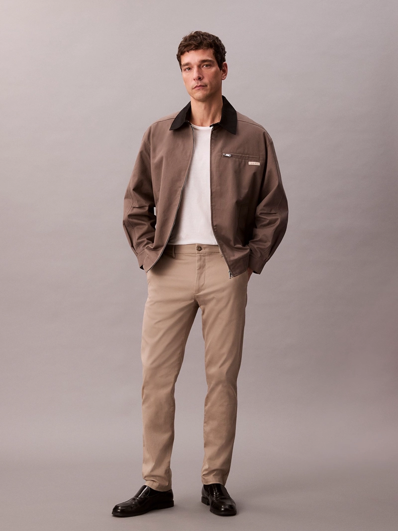 PANTALON CHINO DE CORTE SLIM - 1