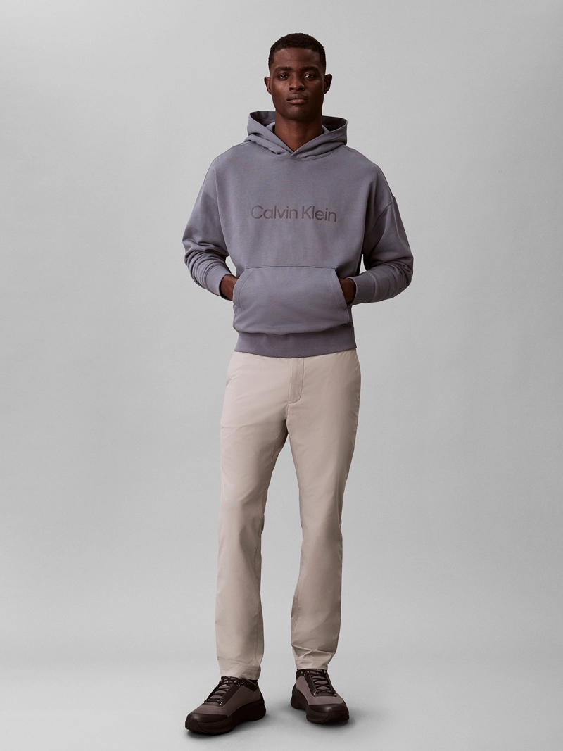 PANTALON SLIM EN TEJIDO TE CNICO ELASTICO - 1