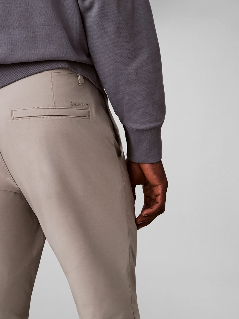 PANTALON SLIM EN TEJIDO TE CNICO ELASTICO - 4