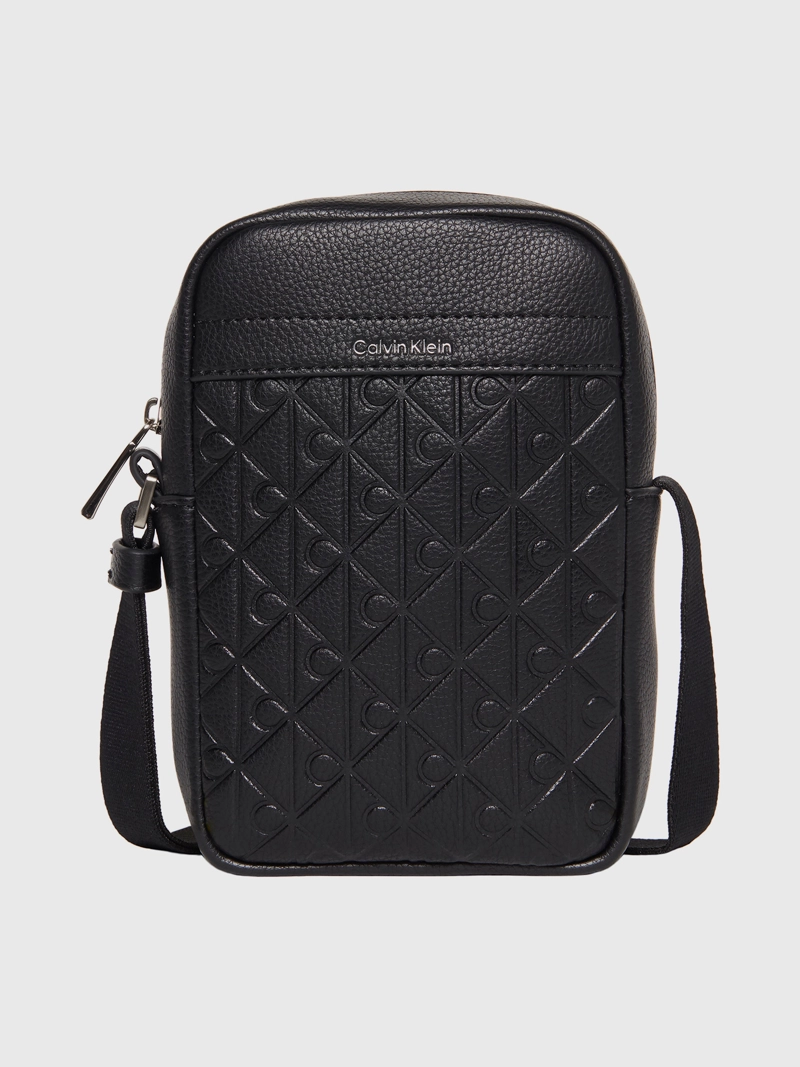 BOLSO REPORTER SLIM CON MONOGRAMA - 1