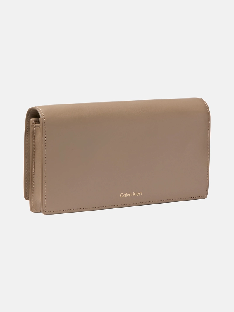 BILLETERA PLEGADA DE CUERO CON LOGO MONOGRAMA - 2