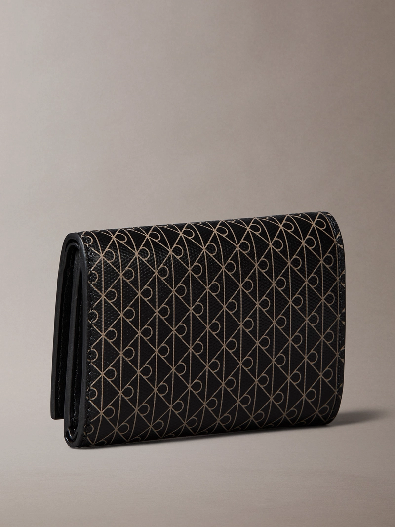 BILLETERA TRIFOLD CON ESTAMPADO EMBLEM INTEGRAL - 2