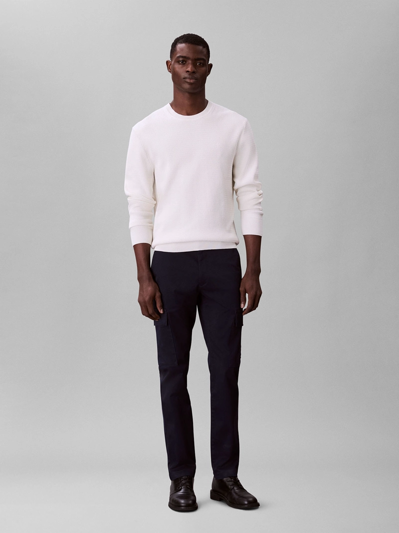 PANTALON CARGO SLIM DE ALGODON - 1