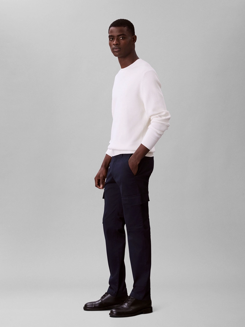 PANTALON CARGO SLIM DE ALGODON - 4