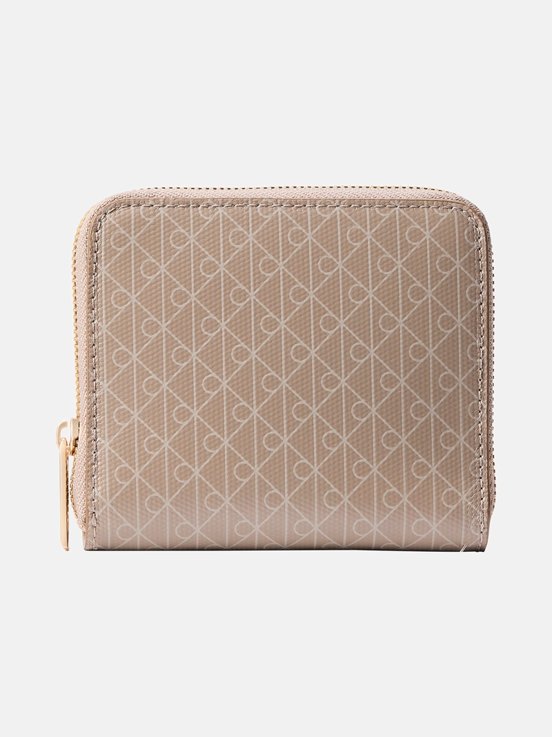 BILLETERA CON ESTAMPADO DE MONOGRAMA - 1