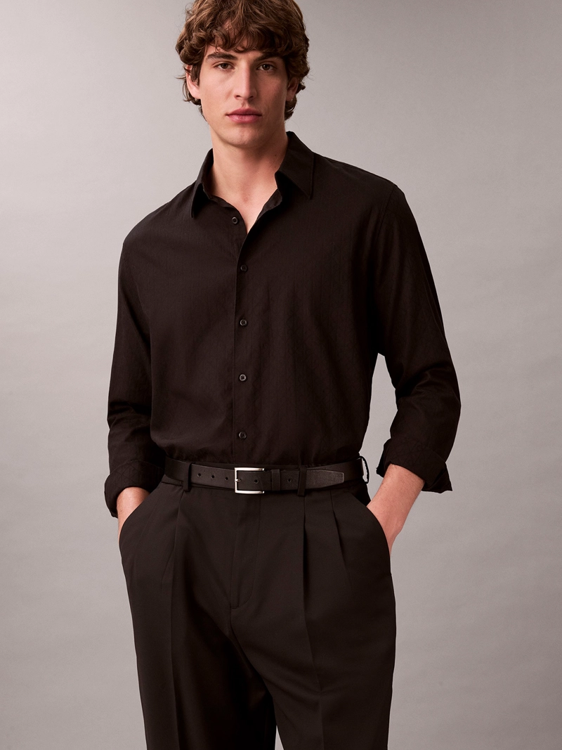 CAMISA EN JACQUARD - 4